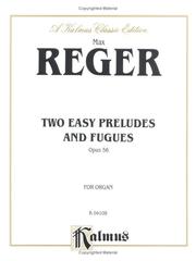 Two Easy Preludes, Op. 56