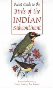 Cover of Pocket Guide to the Birds of the Indian Subcontinent by Richard Grimmett