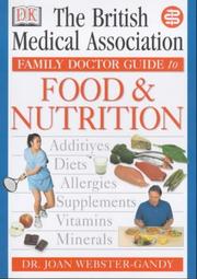 Cover of Family Doctor guide to Food & Nutrition by Joan Webster-Gandy