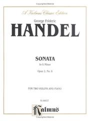 Sonata in G Minor, Op. 2, No. 8, Kalmus Edition