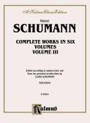 Schumann Complete Works, Volume 2"