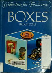 Cover of Boxes by Brian Cole