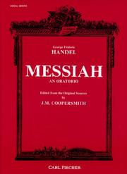 Messiah Vocal Score