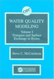 Cover of Water Quality Modeling by Steven C. McCutcheon