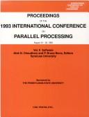 Cover of Proc. International Conference of Parallel Process. by Tse-yun Feng