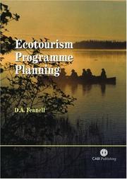 Cover of Ecotourism Programme Planning by David A. Fennell