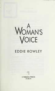 Cover of A Woman's Voice by Eddie Rowley