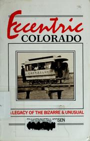 Cover of Eccentric Colorado by Kenneth Christian Jessen