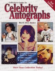 Collector's guide to celebrity autographs