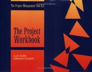 Cover of Project Management Workbook by Clay Durr