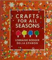 Cover of Crafts for All Seasons by Lorraine Bodger