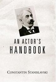 An actor's handbook