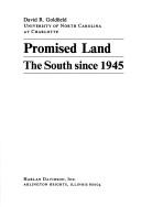 Cover of Promised Land by David R. Goldfield