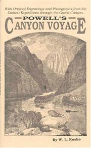 Cover of Powell's Canyon Voyage by W. L. Rusho