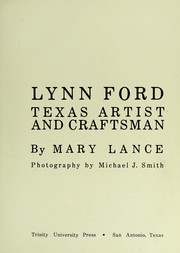 Cover of Lynn Ford, Texas Artist and Craftsman by Lynn Ford