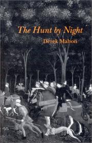 Cover of The Hunt by Night by Derek Mahon