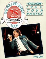 Cover of The Rolling Stones 25th Anniversary Tour by Greg Quill