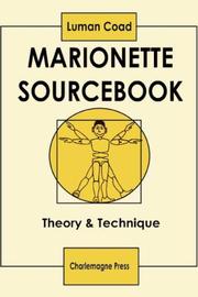 Cover of Marionette Sourcebook by Luman Coad