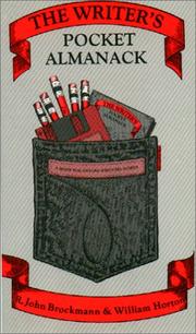 Cover of The Writer's Pocket Almanack by R. John Brockmann