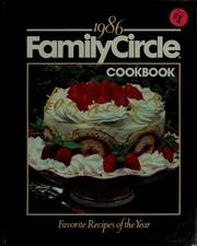 Cover of The 1986 Family Circle Cookbook by Family Circle