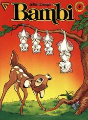 Cover of Walt Disney's Bambi Comic Album by Felix Salten