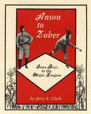 Cover of Anson to Zuber by Jerry E. Clark