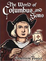 Cover of The World of Columbus and Sons by Genevieve Foster