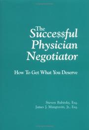 Cover of The Successful Physician Negotiator by Steven Babitsky