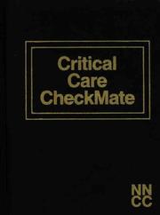 Cover of Critical Care CheckMate by Angela Clarkson