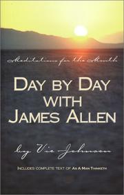 Cover of Day by Day with James Allen by Vic Johnson