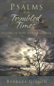 Cover of Psalms for Troubled Times by Barbara Gibson