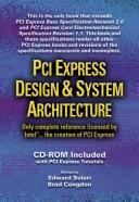 Cover of PCI Express Design & System Architecture by Edward Solari