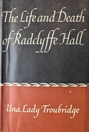 book cover for The Life and Death of Radclyffe Hall