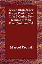 A La Recherche Du Temps Perdu Tome II