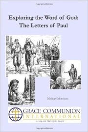 Cover of Exploring the Word of God: the Letters of Paul by Michael Morrison