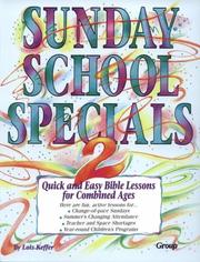 Cover of Sunday School Specials by Lois Keffer