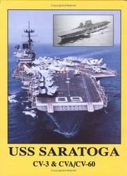 Cover of U. S. S. Saratoga CV 3 CVA/CV 60 by Barbara Stahura