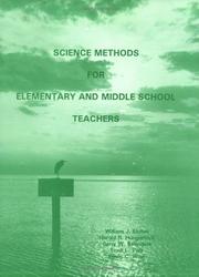 Cover of Science Methods for Elementary and Middle School Teachers by William J. Bluhm