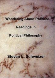 Cover of Wondering about Politics by Steven L. Schweizer