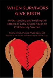 Cover of When Survivors Give Birth by Penny Simkin