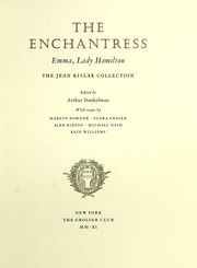 Cover of The Enchantress, Emma, Lady Hamilton by Jean Kislak