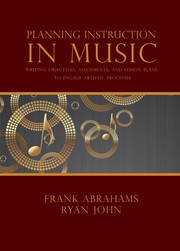 Cover of Planning Instruction in Music by Frank Abrahams