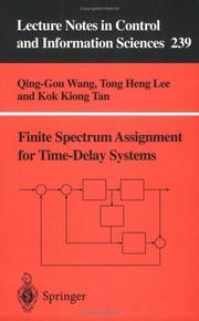 Cover of Finite-Spectrum Assignment for Time-Delay Systems by Qing-Guo Wang