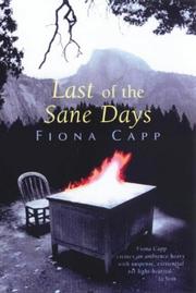 Cover of Last of the Sane Days by Fiona Capp