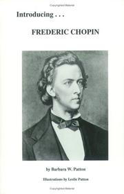 Cover of Introducing Frederic Chopin by Barbara W. Patton