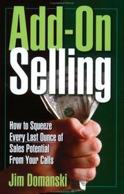 Cover of Add-on Selling by Jim Domanski