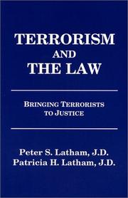 Cover of Terrorism and the Law by Peter S. Latham