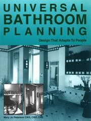 Cover of The National Kitchen & Bath Association Presents Universal Bathroom Planning by Mary Jo Peterson