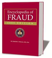 Cover of Encyclopedia of Fraud by Joseph T. Wells