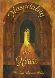 Cover of Hospitality of the Heart by Marilyn Brown Oden